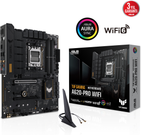 ASUS TUF GAMING A620-PRO WIFI DDR5 AURA RGB
