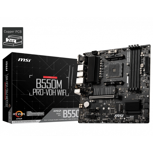 MSI B550M PRO-VDH WIFI DDR4