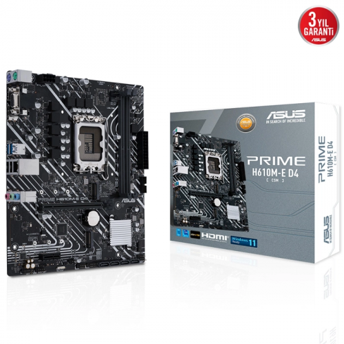 ASUS PRIME H610M-E D4-CSM DDR4