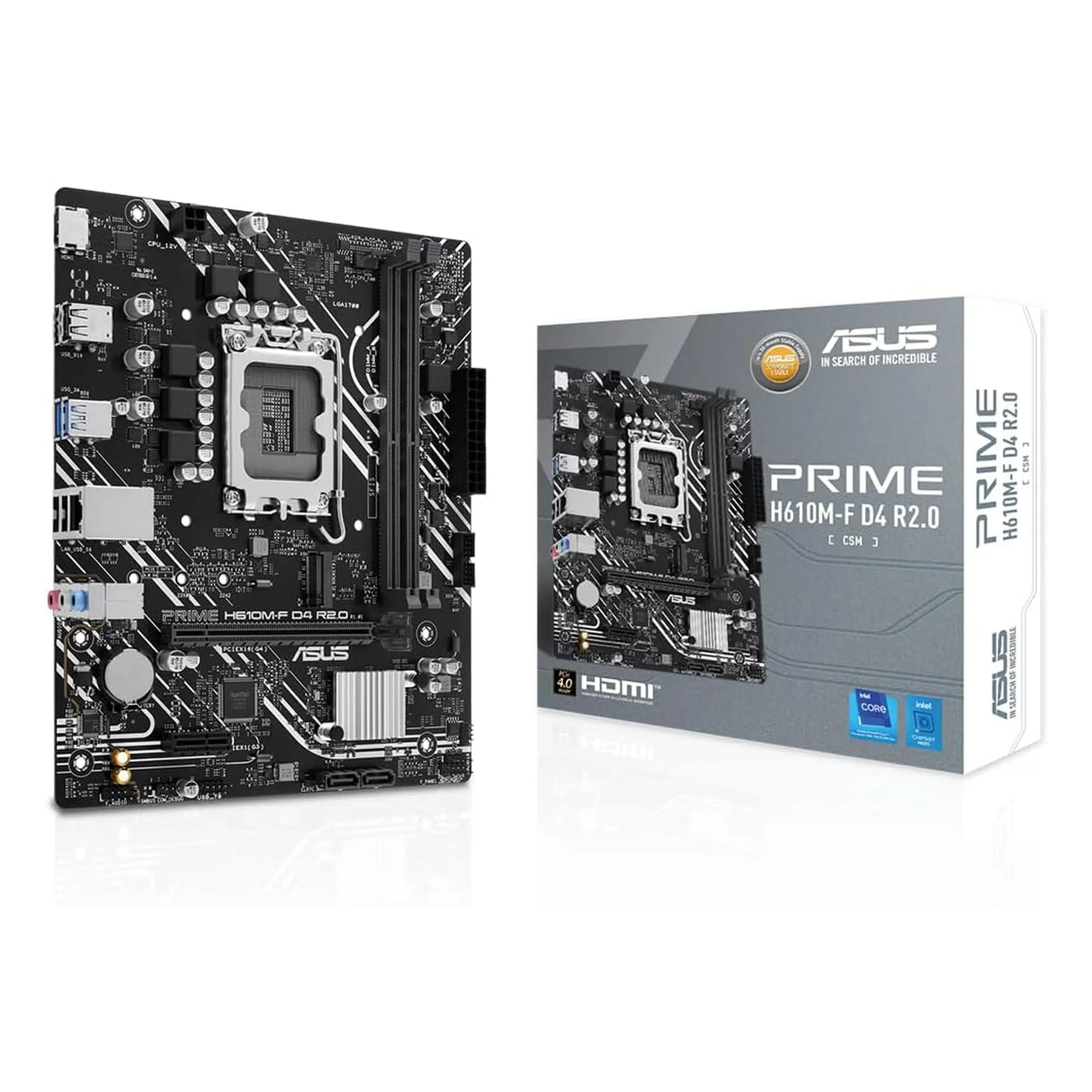 ASUS Prime H610M-F D4 R2.0-CSM DDR4