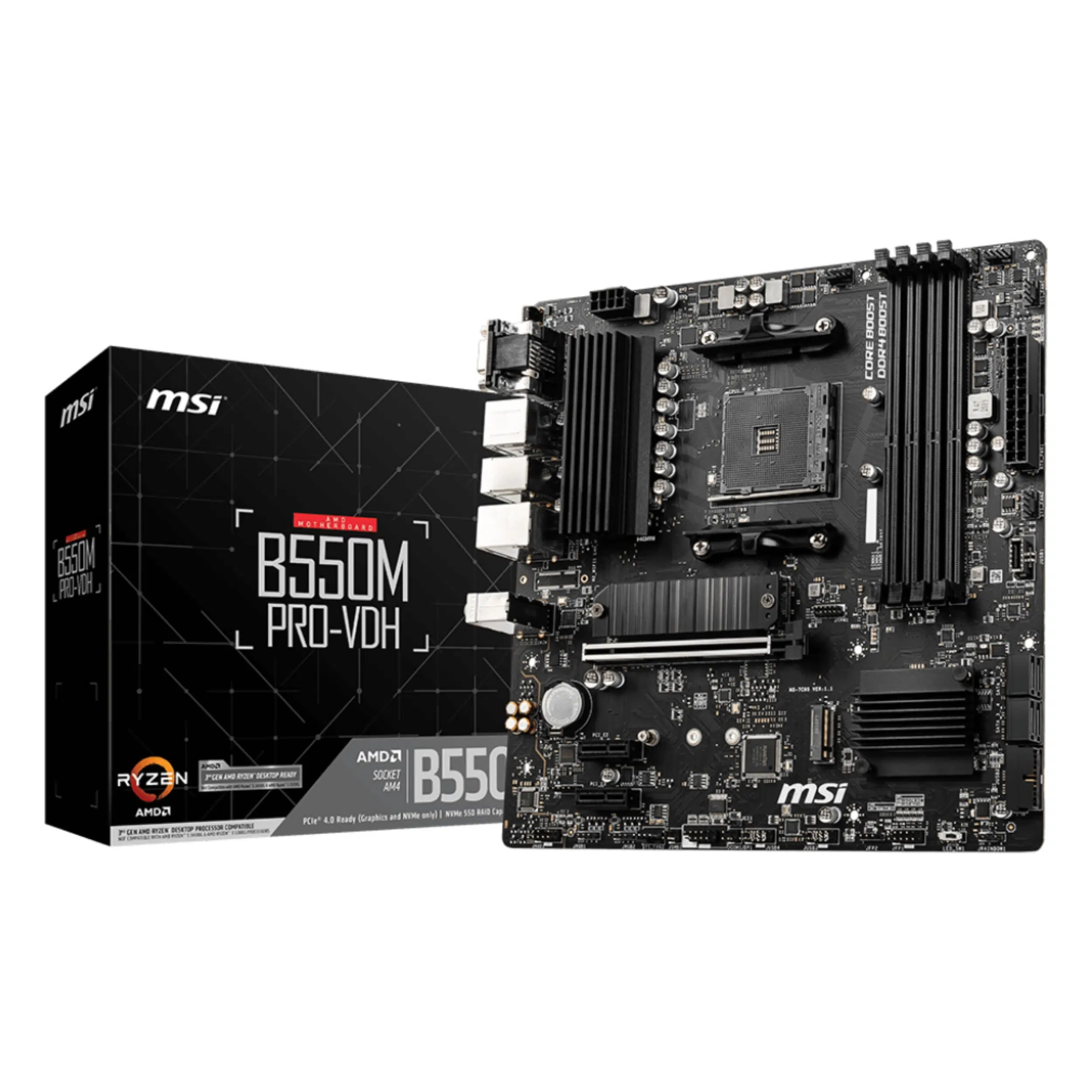 MSI B550M PRO-VDH DDR4