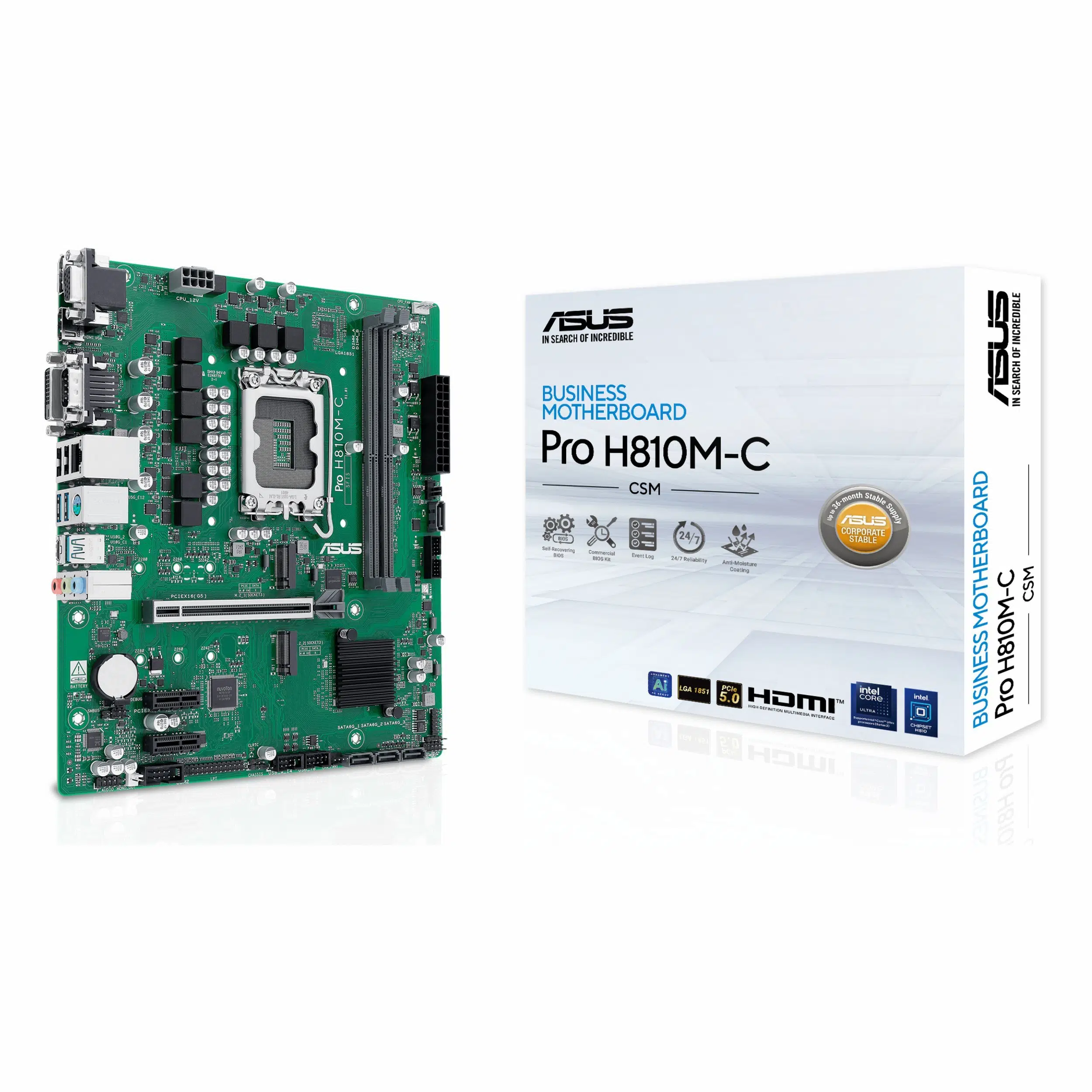 ASUS Pro H810M-C-CSM DDR5