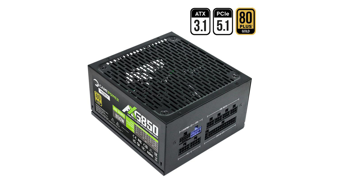 GamePower AXG-850 850W 80+ Gold