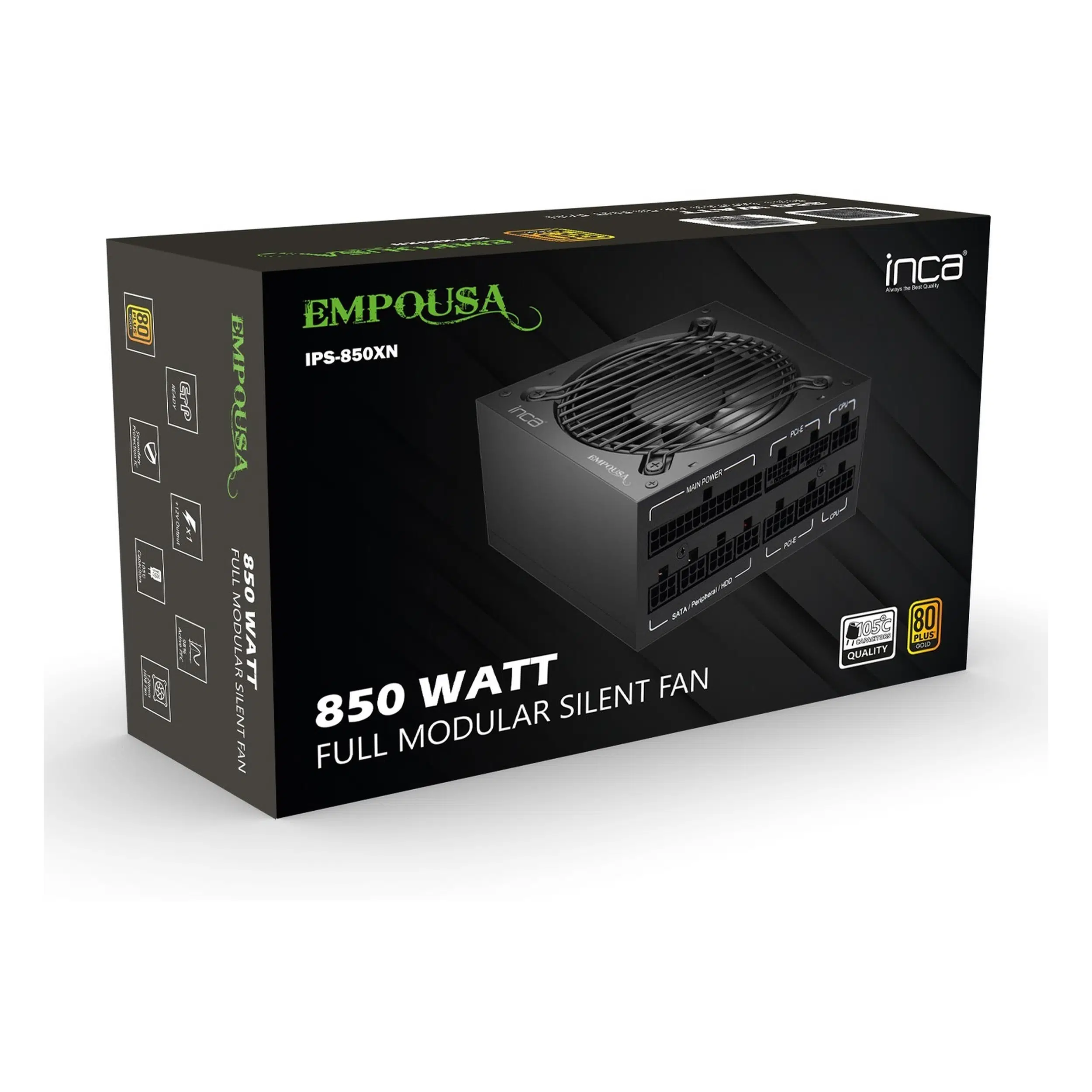 Inca Empousa IPS-850XN 850W 80+ Gold Modular