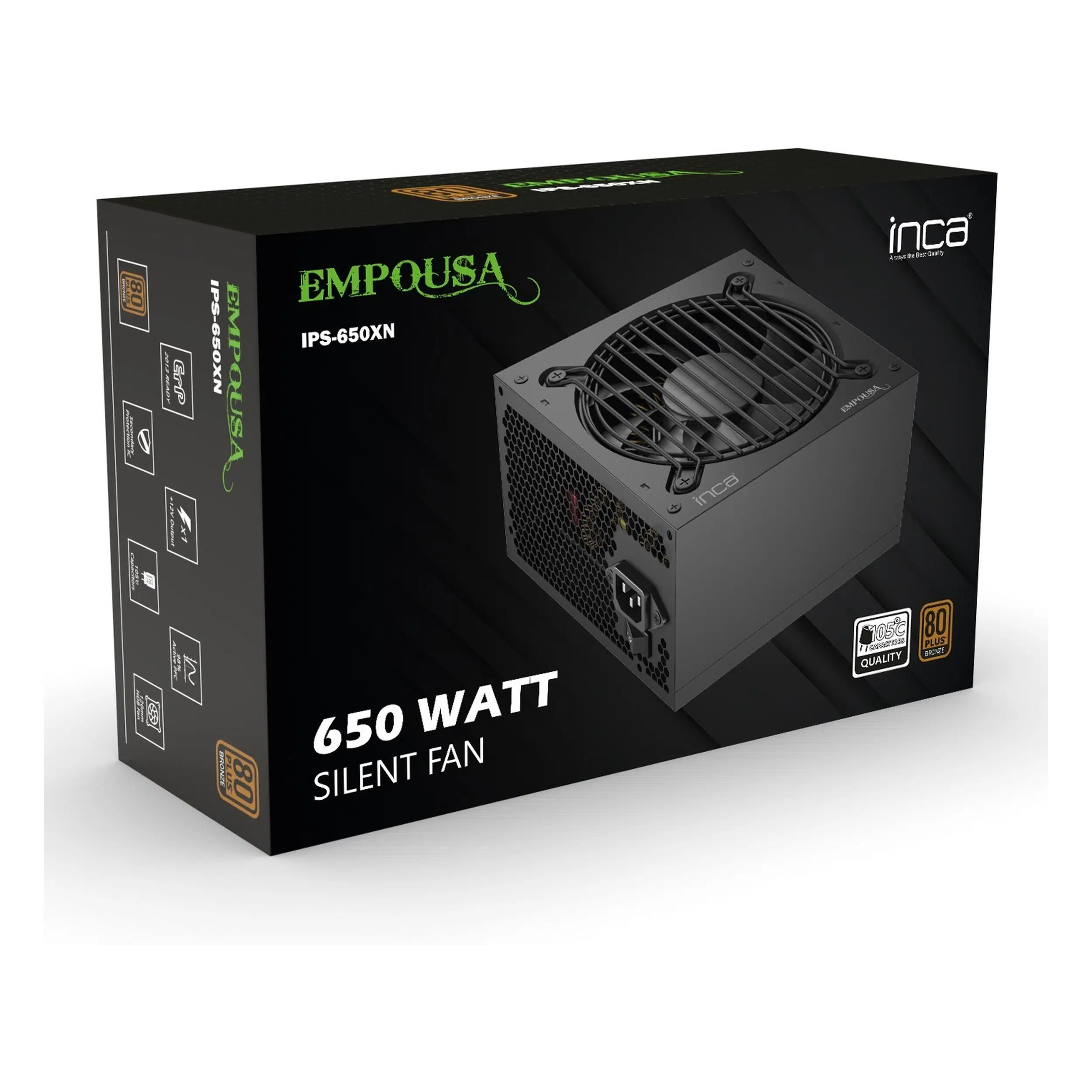 Inca Empousa IPS-650XN 650W 80+ Bronze