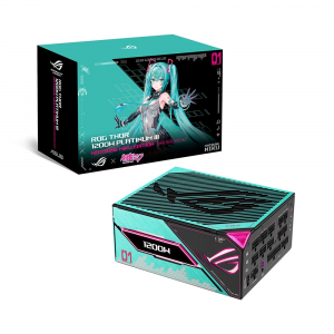 ASUS ROG THOR 1200P3 Hatsune Miku Edition 1200W Platinum III ARGB 80+ Platinum Full Modular