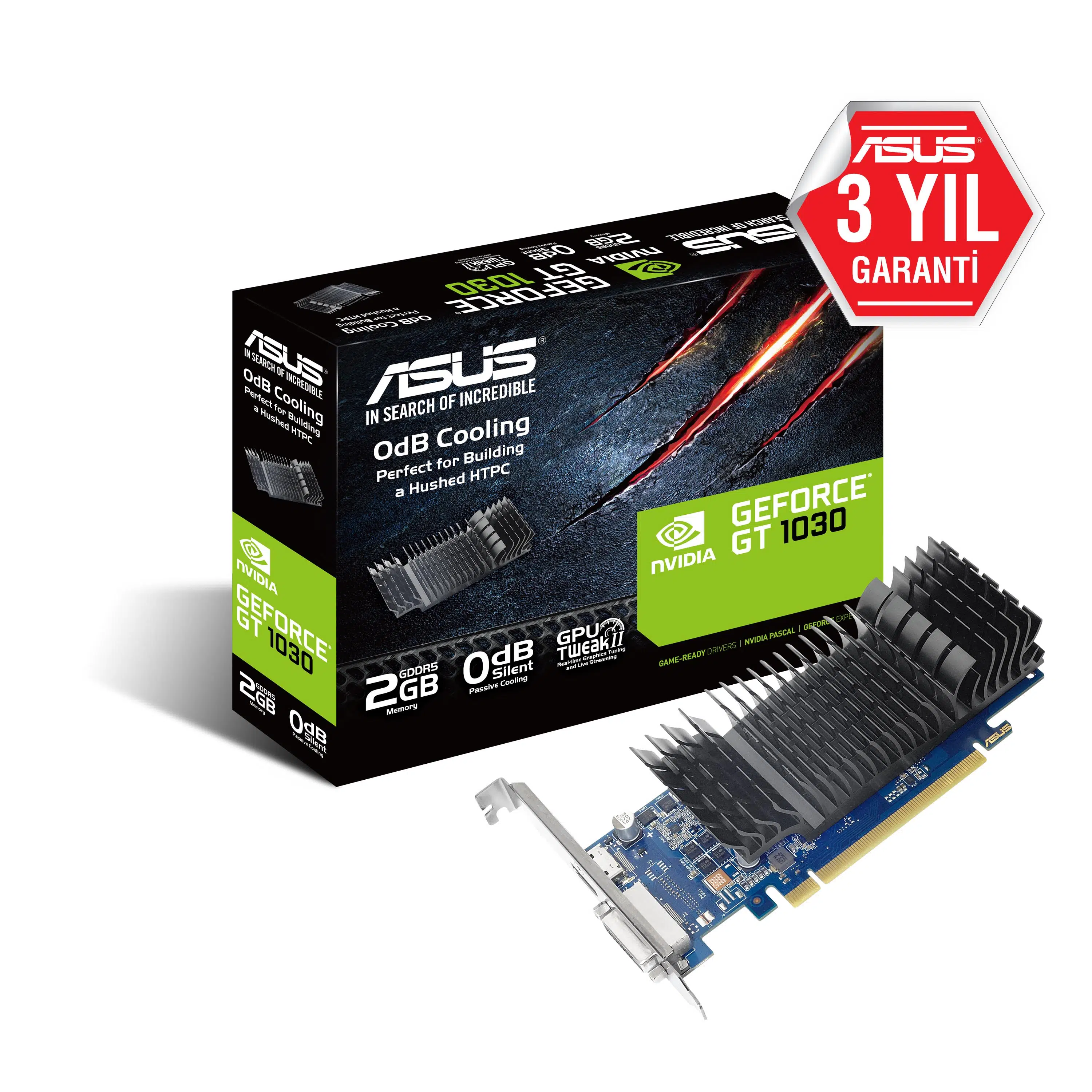 ASUS GeForce GT1030 GT1030-SL-2G-BRK 2GB